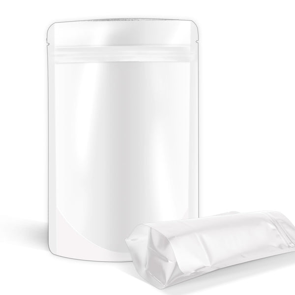 Bolsa de papel de aluminio sin ventana, autosuficiente y autosellante