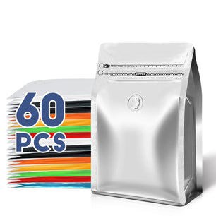 Eight-sided sealed coffee bag with air valve