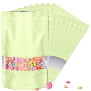 Open-window self-sealing aluminum film bag